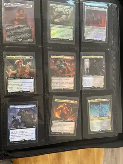 VERY NICE - MTG 365 Card Lot - All Legendary / Rare - Foil - Lord Of The Rings - Image 4