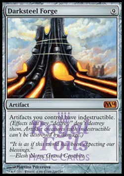 Darksteel Forge 1x FOIL MTG M14 2014 Core Set Mythic MINT artifact - Image 1