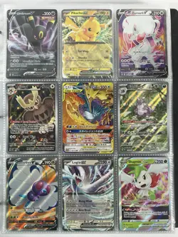 Pokemon Card Collection Binder Lot Holo Rare Tag Team Moltres 151 IR Nidoking - Image 1