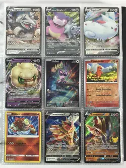 Pokemon Card Collection Binder Lot Holo Rare Tag Team Moltres 151 IR Nidoking - Image 3