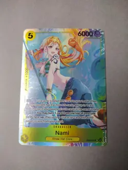 One Piece TCG - Nami Foil Card - Near Mint - Image 1