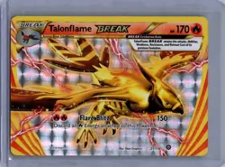 Talonflame Break 21/114 - Pokemon TCG Steam Siege XY Ultra Rare Card NM - Image 1