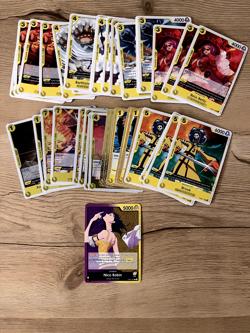 One Piece TCG Yellow Deck – Nico Robins – 40 Cards – OP09 - Great for Beginners - Image 2