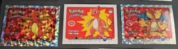 CHARMANDER X CHARMELEON X CHARIZARD - WHOS THAT POKEMON VINTAGE 1997 HOLO CARD - Image 1