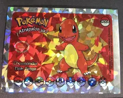 CHARMANDER X CHARMELEON X CHARIZARD - WHOS THAT POKEMON VINTAGE 1997 HOLO CARD - Image 2