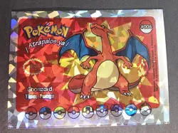 CHARMANDER X CHARMELEON X CHARIZARD - WHOS THAT POKEMON VINTAGE 1997 HOLO CARD - Image 4