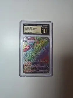 CGC 10 Pristine Machamp VMAX Rainbow 081/067 HR Pokemon Card Time Gazer s10D - Image 1