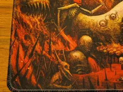 MTG Seb McKinnon Damnation Stitched Playmat Signed Kickstarter - Image 3