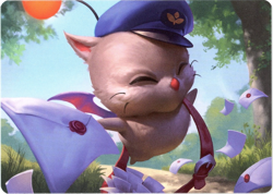 MTG Final Fantasy Art Series - Delivery Moogle - 1/53 NM - Image 1