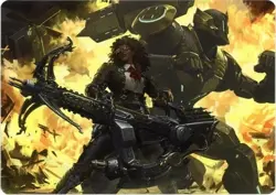 MTG Final Fantasy Art Series - Machinist's Arsenal - 2/53 NM - Image 1