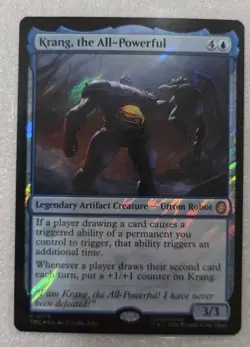 Krang, the All-Powerful (Surge Foil) TMNT MTG - TMC R0013 - Image 1