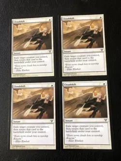 Cloudshift X4 Avacyn Restored Ex+ Cond See Pics Front Back - Image 1