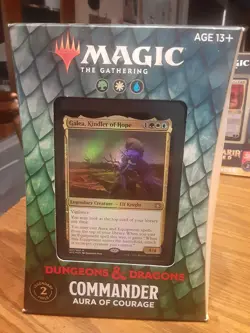 MtG, Aura of Courage, Commander deck precon, new in box - Image 1