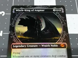 MTG Witch-King of Angmar *SHOWCASE FOIL* Lord of the Rings 0311 NM - Image 2