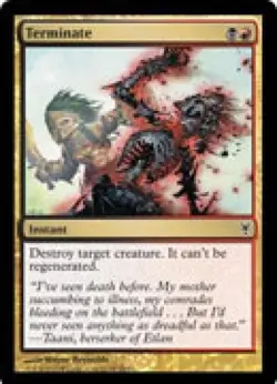 Terminate - Medium Play MTG Duel Decks: Sorin vs Tibalt - Image 1