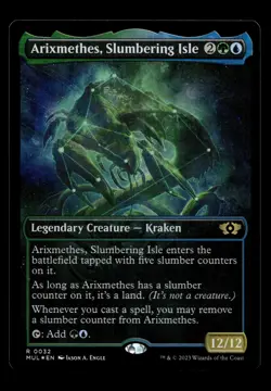 Arixmethes, Slumbering Isle 32 Foil R March of the Machine: Multiverse Legends - Image 1