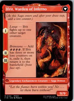 Clive, Ifrit's Dominant M FINAL FANTASY 133 NM Normal - Image 2