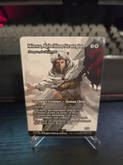 Minwu, Rebellion Strategist R0025 (Magic The Gathering Final Fantasy) NM - Image 1