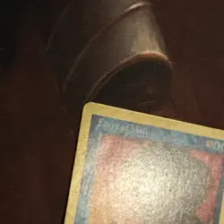 Force Of Will X1 Mtg World Championships Mp/Hp See Pics - Image 4