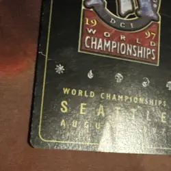 Force Of Will X1 Mtg World Championships Mp/Hp See Pics - Image 5