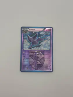 Espeon 48/116 2013 B&W Plasma Freeze Pokemon Card TCG Reverse Holo - MP - Image 1