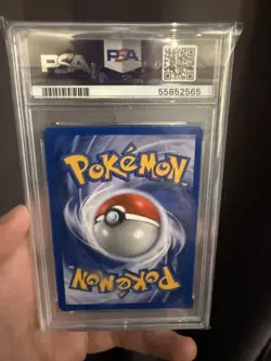 2002 POKEMON NEO DESTINY 1ST EDITION #4 DARK ESPEON-HOLO PSA 8 - SWIRL - Image 5