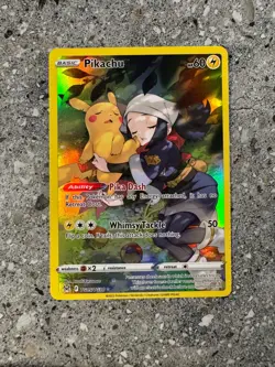 Pokemon TCG Pikachu TG05/TG30 Lost Origin Trainer Gallery Art Rare Holo NM-M - Image 1