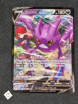 Crobat V TG20/TG30 - Lost Origin Trainer Gallery Pokemon TCG NM - Image 1