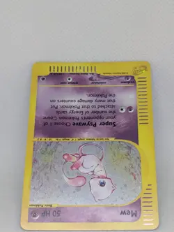 Mew 019/165 Expedition Base Set Holo Ultra Rare Pokemon TCG Nintendo e-reader NM - Image 4