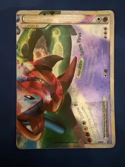 Rayquaza & Deoxys Legend (Bottom) Ultra Rare Holo Undaunted 90/90 HP Pokemon - Image 1