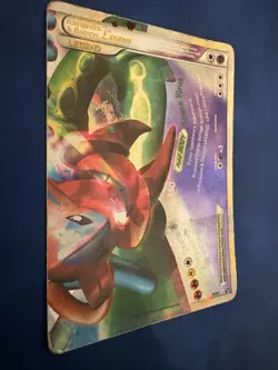 Rayquaza & Deoxys Legend (Bottom) Ultra Rare Holo Undaunted 90/90 HP Pokemon - Image 2