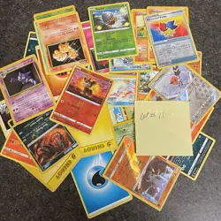Lot #11 Pokemon Cards Official Assorted Bundle from Vintage y2k Collection - Image 1