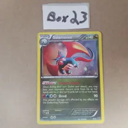 Salamance 8/20 - Dragon Vault - SWIRL Cosmos Holo - Pokemon Card - LP - Image 1