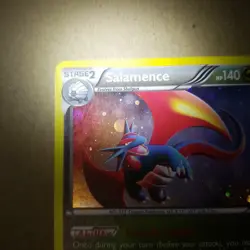Salamance 8/20 - Dragon Vault - SWIRL Cosmos Holo - Pokemon Card - LP - Image 2