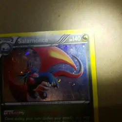 Salamance 8/20 - Dragon Vault - SWIRL Cosmos Holo - Pokemon Card - LP - Image 3