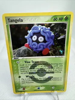 Pokemon Tangela EX FireRed & LeafGreen 30/112 Reverse Holo Pokeball LP+ NM Card - Image 1