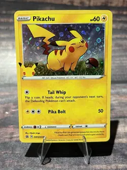 2021 Pokemon 25th Anniversary General Mills Promo Pikachu #SWSH039 - Image 1