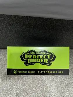 Pokemon TCG Perfect Order ETB Elite Trainer Box Pokemon Centre PC New Sealed - Image 3