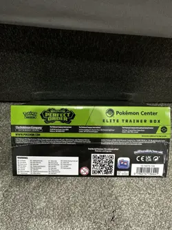 Pokemon TCG Perfect Order ETB Elite Trainer Box Pokemon Centre PC New Sealed - Image 4