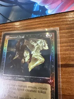 Haunted Dead - 382 - Foil - INR - NM - MTG Magic the Gathering - Image 2