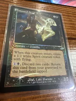 Haunted Dead - 382 - Foil - INR - NM - MTG Magic the Gathering - Image 3