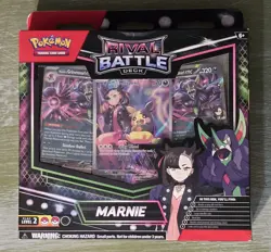 Pokemon TCG Rival Battle Deck Marnie Promo Box - Marnie's Morpeko - Sealed - Image 1