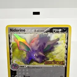 Pokemon TCG Nidorino 35/101 (Delta Species) EX Dragon Frontiers Reverse Holo MP - Image 2