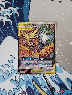 Pokemon TCG Moltres & Zapdos & Articuno GX SM210 Promo - Hidden Fates - NM - Image 1