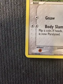 Pokemon Zigzagoon 74/106 Yuka Morii Clay Art. Near Mint. - Image 3