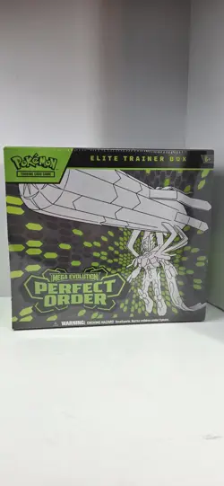 Pokemon TCG: Mega Evolution 3: Perfect Order: Elite Trainer Box Sealed Free Ship - Image 1