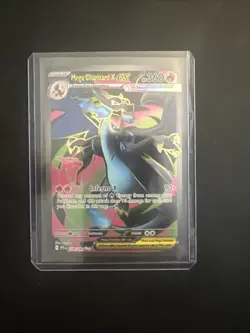 Mega Charizard X EX Ultra Rare Holo 109/094 Phantasmal Flames 360 HP Pokemon TCG - Image 1