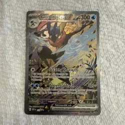 POKEMON GRENINJA EX SCARLET AND VIOLET BLACK STAR PROMO #132 Mint / NM - Image 1