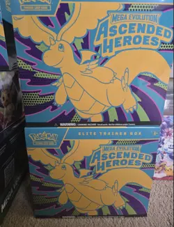 Pokemon TCG Ascended Heroes ETB Elite Trainer Box Factory Sealed New - Image 1