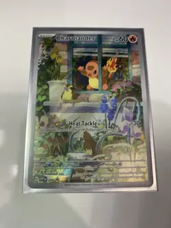 Pokemon Charmander 044 Promo Holo Basic 60 HP SVP Scarlet & Violet Heat Tackle - Image 1